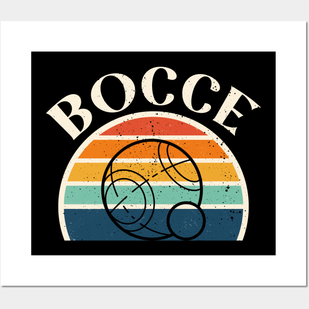 Vintage Bocce Wall Art by Hensen V parkes